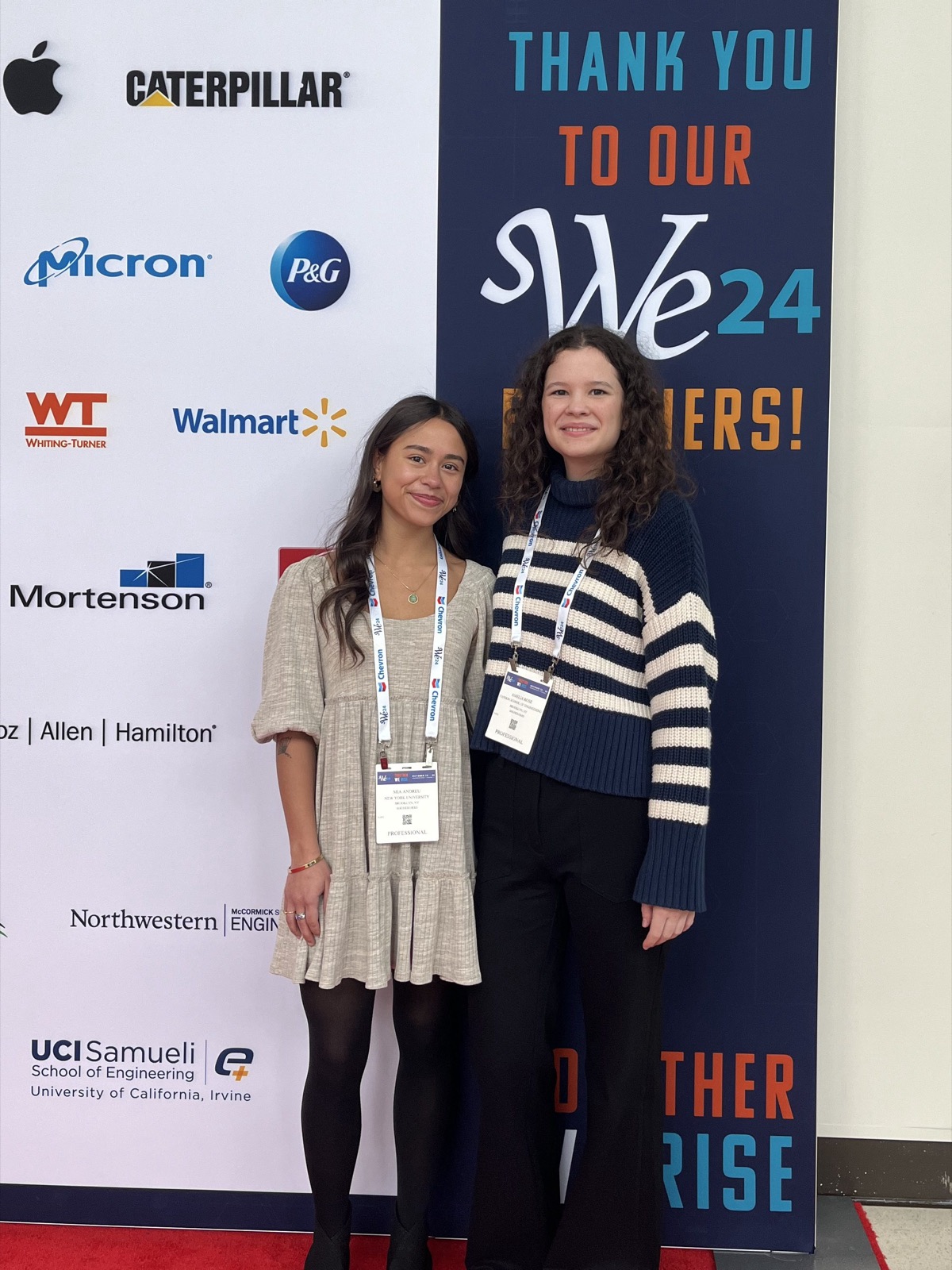 Mia at the SWE24 conference